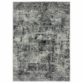 United Weavers Of America Eternity Elixir Charcoal Runner Rug, 2 ft. 7 in. x 7 ft. 4 in. 4535 10377 28E